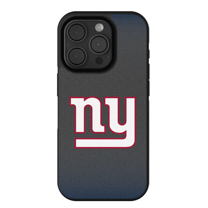 New York Giants Linen Bump Phone Case for Apple iPhone