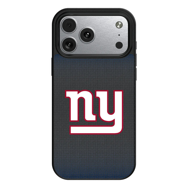 New York Giants Linen MagSafe Compatible Phone Case for Apple iPhone