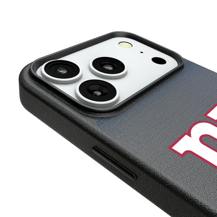 New York Giants Linen MagSafe Compatible Phone Case for Apple iPhone