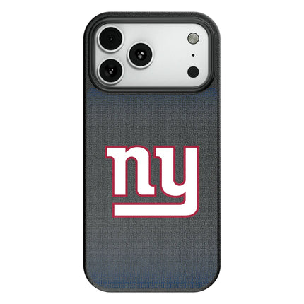 New York Giants Linen MagSafe Compatible Phone Case for Apple iPhone