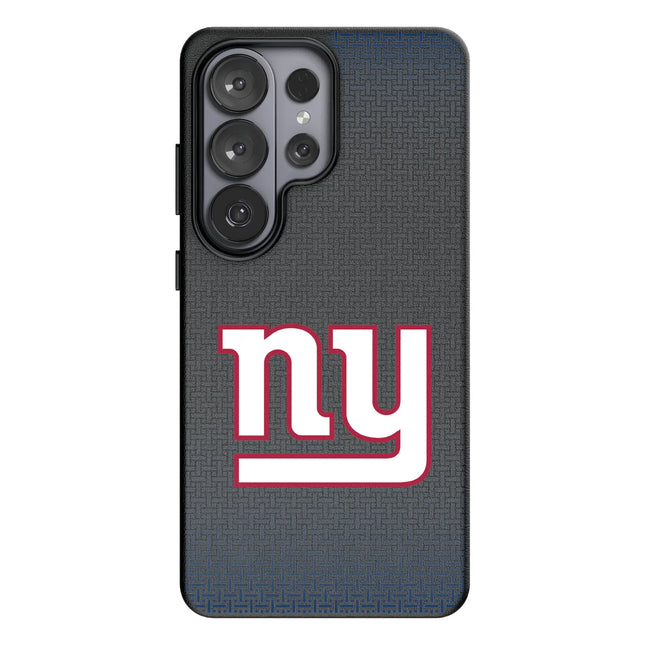 New York Giants Linen MagSafe Compatible Phone Case for Samsung Galaxy
