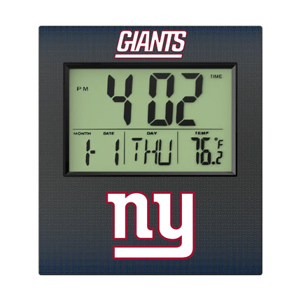 New York Giants Linen Wall Clock