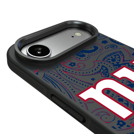 New York Giants Paisley Bump Phone Case for Apple iPhone