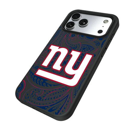 New York Giants Paisley Bump Phone Case for Apple iPhone