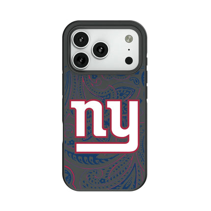 New York Giants Paisley Bump Phone Case for Apple iPhone
