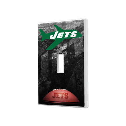 New York Jets 1963 Historic Collection Legendary Hidden-Screw Light Switch Plate