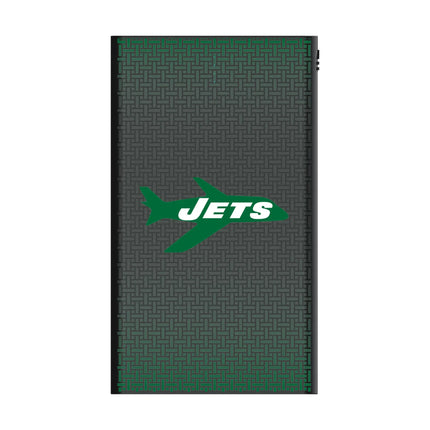 New York Jets 1963 Historic Collection Linen 5000mAh Flat Powerbank