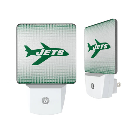 New York Jets 1963 Historic Collection Linen Night Light 2-Pack