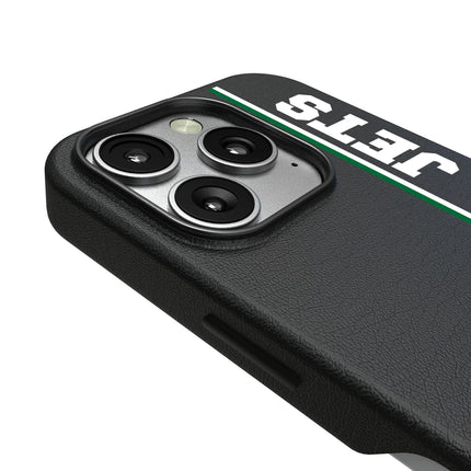 New York Jets 1963 Historic Collection Sidebar MagSafe Compatible Phone Case for Apple iPhone