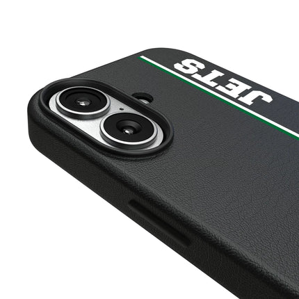 New York Jets 1963 Historic Collection Sidebar MagSafe Compatible Phone Case for Apple iPhone