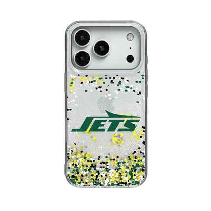 New York Jets Confetti Glitter Phone Case for Apple iPhone
