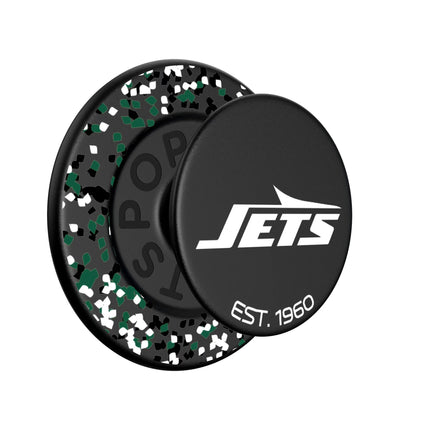 New York Jets Confetti PopSockets Magnetic Phone Grip and Stand