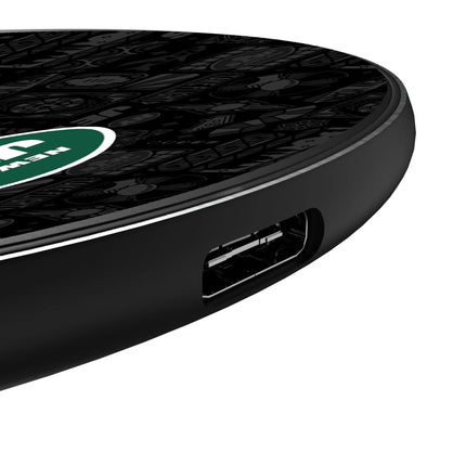 New York Jets Deco 15-Watt Wireless Charger