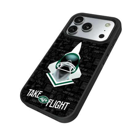 New York Jets Deco Bump Phone Case for Apple iPhone