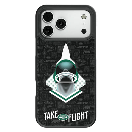 New York Jets Deco Bump Phone Case for Apple iPhone