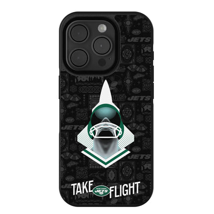 New York Jets Deco Bump Phone Case for Apple iPhone