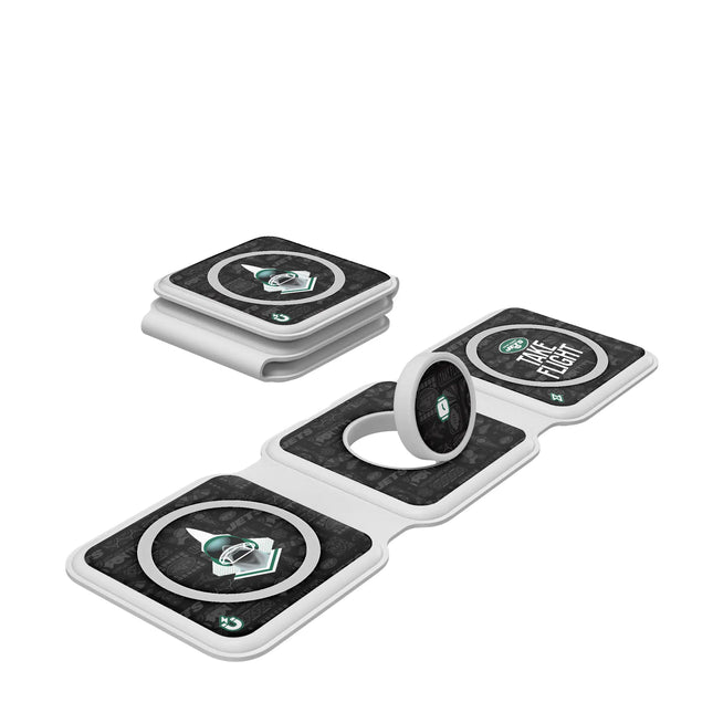 New York Jets Deco Foldable 3 in 1 Charger