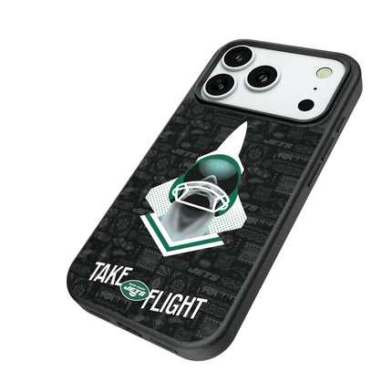 New York Jets Deco MagSafe Compatible Phone Case for Apple iPhone