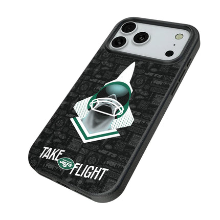 New York Jets Deco MagSafe Compatible Phone Case for Apple iPhone