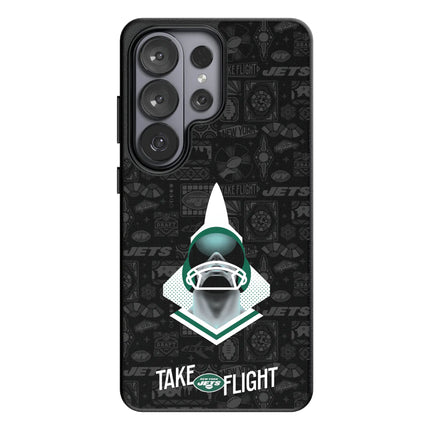 New York Jets Deco MagSafe Compatible Phone Case for Samsung Galaxy