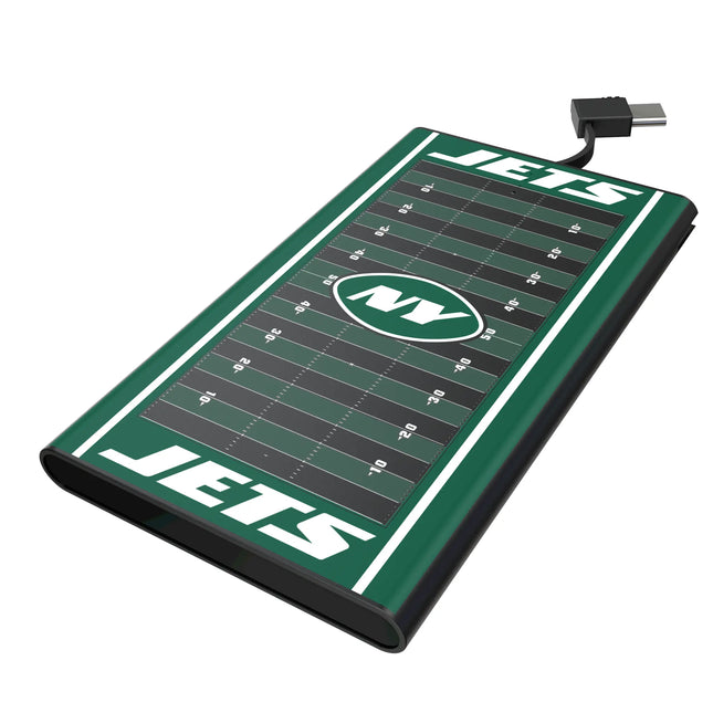 New York Jets Field 5000mAh Flat Powerbank