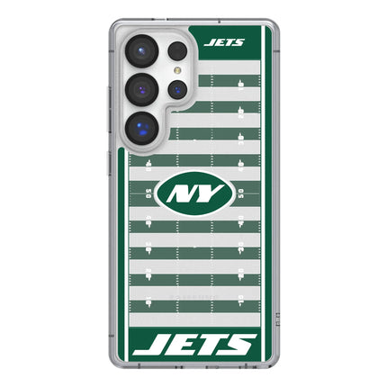 New York Jets Field Clear Phone Case for Samsung Galaxy