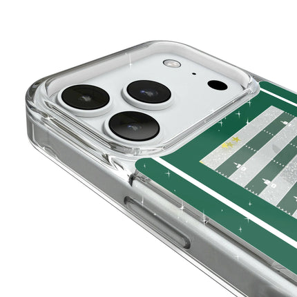 New York Jets Field Glitter Phone Case for Apple iPhone