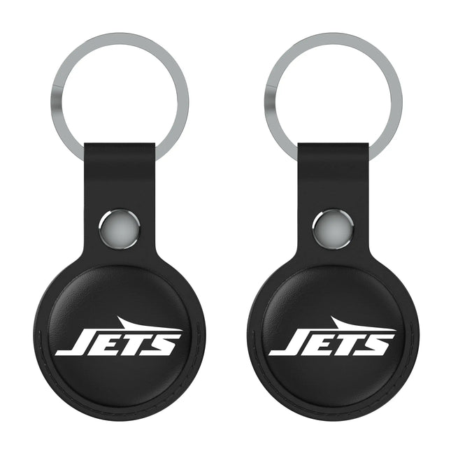 New York Jets Insignia Black Airtag Holder 2-Pack
