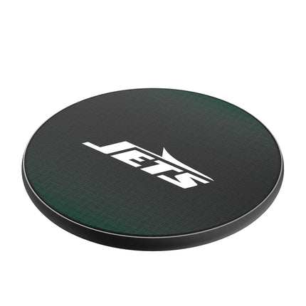 New York Jets Linen 15-Watt Wireless Charger
