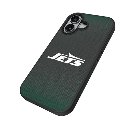 New York Jets Linen Bump Phone Case for Apple iPhone