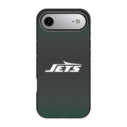 New York Jets Linen Bump Phone Case for Apple iPhone