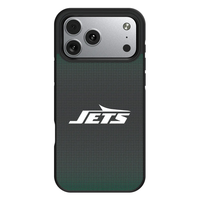 New York Jets Linen Bump Phone Case for Apple iPhone