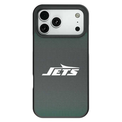 New York Jets Linen Bump Phone Case for Apple iPhone