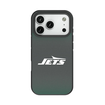 New York Jets Linen Bump Phone Case for Apple iPhone