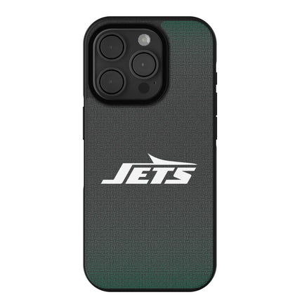 New York Jets Linen Bump Phone Case for Apple iPhone