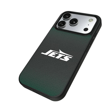 New York Jets Linen MagSafe Compatible Phone Case for Apple iPhone