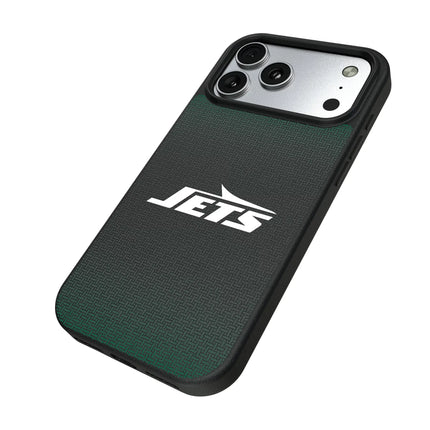 New York Jets Linen MagSafe Compatible Phone Case for Apple iPhone