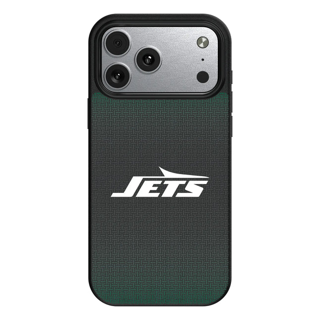 New York Jets Linen MagSafe Compatible Phone Case for Apple iPhone