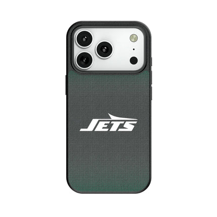 New York Jets Linen MagSafe Compatible Phone Case for Apple iPhone
