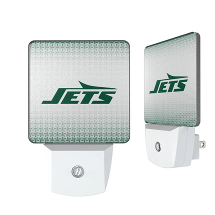 New York Jets Linen Night Light 2-Pack