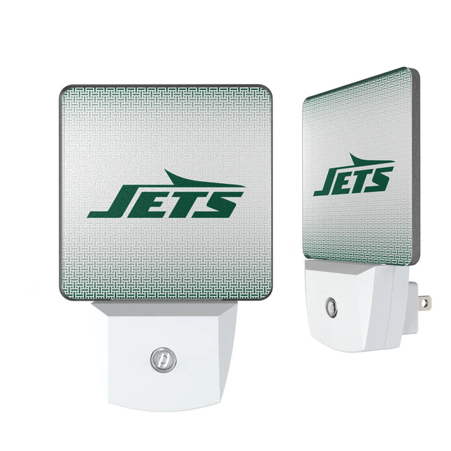 New York Jets Linen Night Light 2-Pack