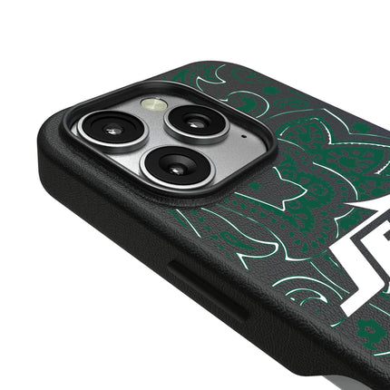 New York Jets Paisley MagSafe Compatible Phone Case for Apple iPhone