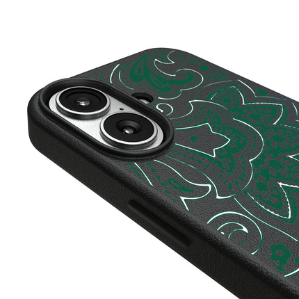 New York Jets Paisley MagSafe Compatible Phone Case for Apple iPhone
