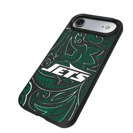 New York Jets Paisley MagSafe Compatible Phone Case for Apple iPhone