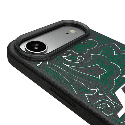 New York Jets Paisley MagSafe Compatible Phone Case for Apple iPhone