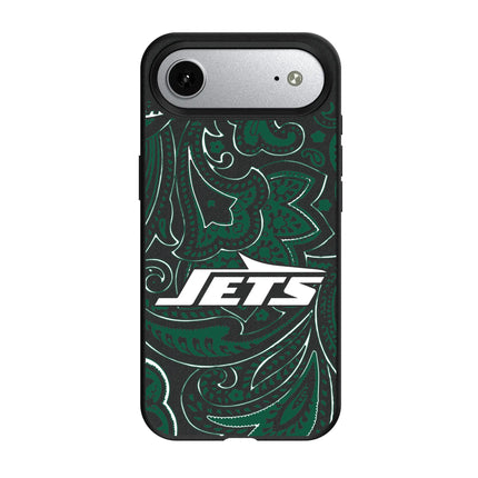 New York Jets Paisley MagSafe Compatible Phone Case for Apple iPhone