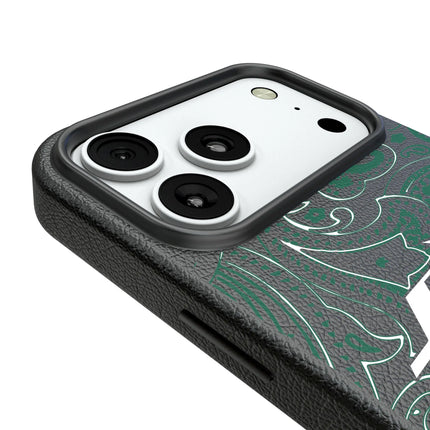 New York Jets Paisley MagSafe Compatible Phone Case for Apple iPhone
