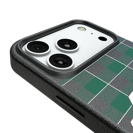 New York Jets Plaid MagSafe Compatible Phone Case for Apple iPhone