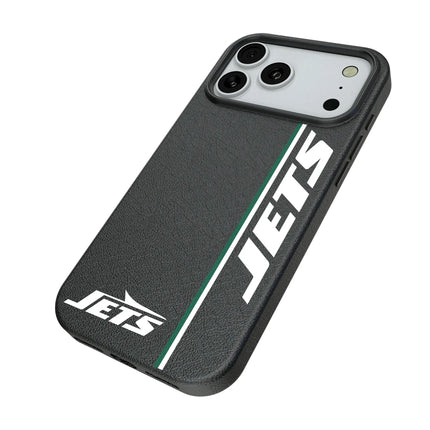 New York Jets Sidebar MagSafe Compatible Phone Case for Apple iPhone