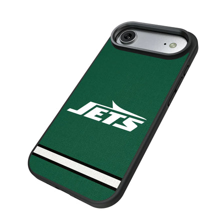 New York Jets Stripe Bump Phone Case for Apple iPhone